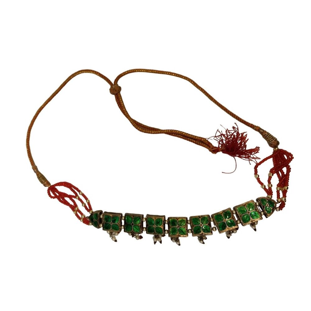 Hair Jewelry Headpiece Hairband Rhinestone Bollywood Beaded Headband Belt - Picture 3 of 10